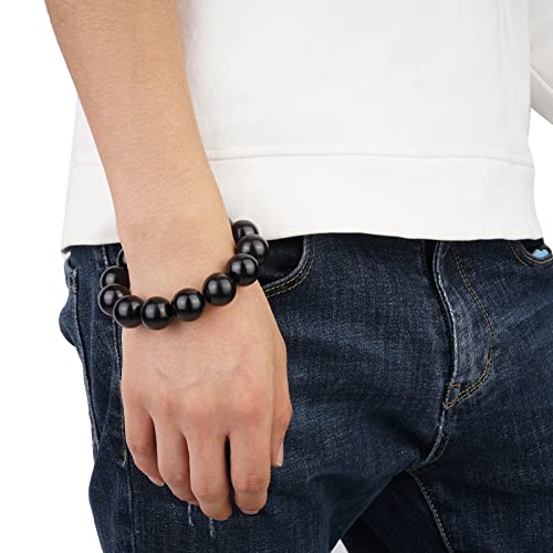 Image of Prayer Bead bracelet Mala Beaded Bracelets for Men Women 12 /15MM