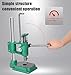 Qiokoith Desktop Hand Punching Machine Leather Hole Puncher Multifunction Manual Press Punch for Crimping Forming Cutting Twisting for Various Industries (Round Heads 320KG)