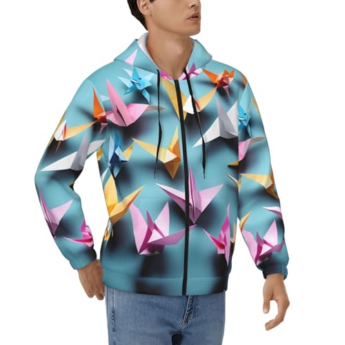 Pull à capuche homme zippé fini les sweats froids grâce au cordon de serrage