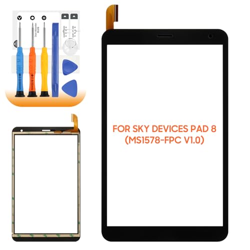 for Sky Devices Pad 8 Screen Replacement 8.0
