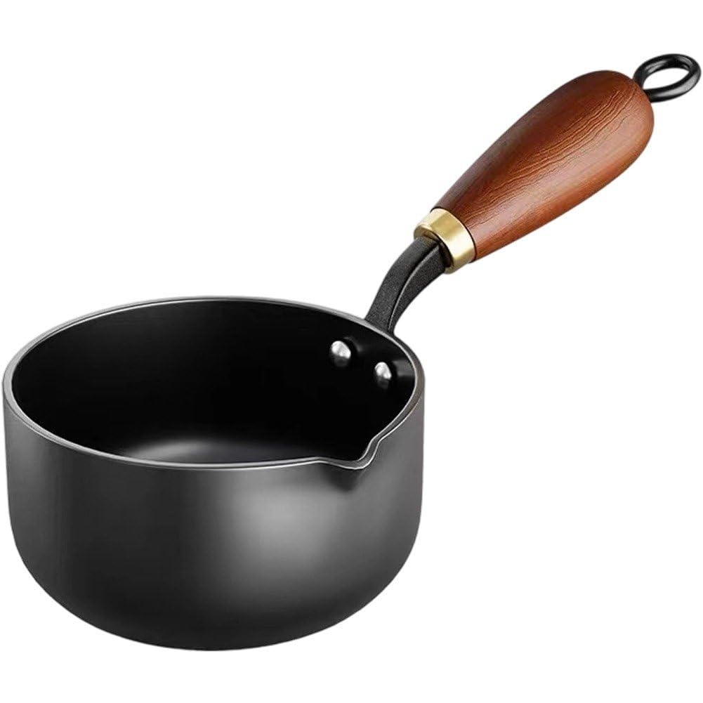 Cacerola antiadherente para leche fundir chocolate y cocinar salsas