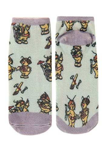 Adult Fraggle Rock 5 Pack Low Cut Socks4