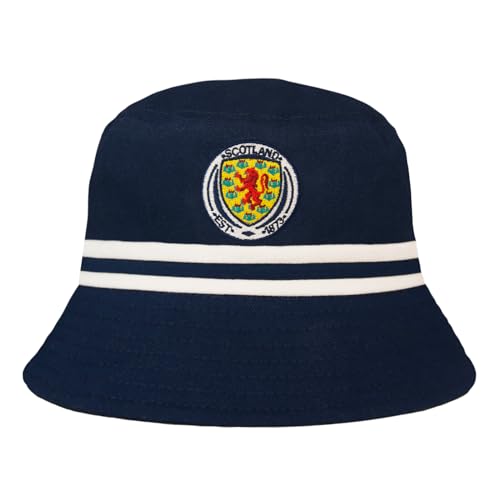 Scotland Official SFA Cotton Bucket Hat Navy M/L