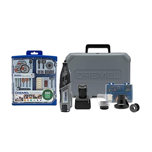 Dremel 8220-2/28 12-Volt Max Cordless Rotary Tool with All-Purpose Accessory Bundle (2 Items)