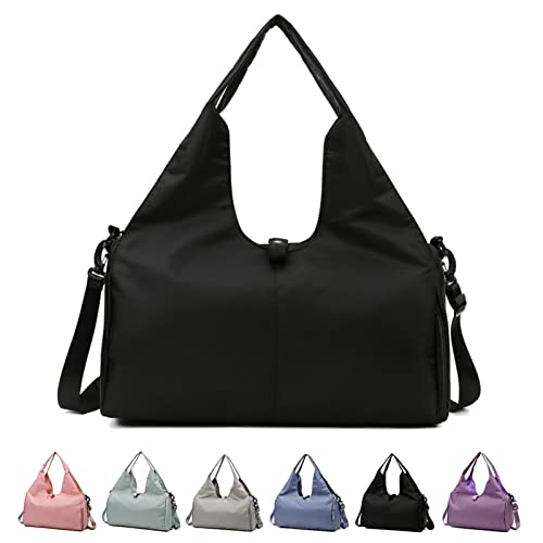Best Value Women Gym Bag with Shoe Compartment and Yoga Mat Holder