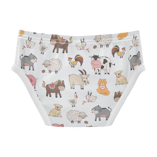 Ollabaky Dog Boys' Underwear 100% Cotton Boys Briefs Soft Toddler Underwear2