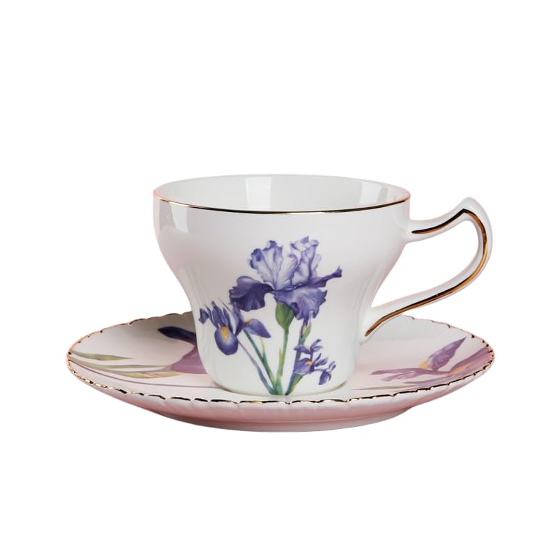 Pfedxoon Bone China Tea Cup Set