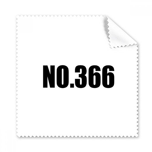 Tissu numéro 366 essuie-lunettes et nettoyeur d'écran portable pour le bureau