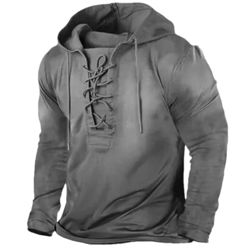 Sweat à capuche vintage homme Harajuku : veste streetwear casual ample et confortable