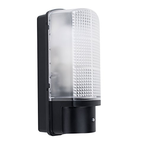 MiniSun | Modern Heavy Duty Dusk to Dawn Security Wall Light | Outdoor Wall Lights, Home Décor & Improvement Essential
