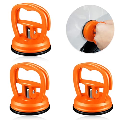 3 Stück Auto Dent Saugnapf Dellen Saugnapf Dellenzieher Auto Saugheber Glas Auto Dellen Rausziehen Geeignet für Dellen im Auto Mobiltelefone Glasscheiben Laptops