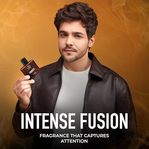 Image of OG BEAUTY Luxury Black Smoke Duo Eau De Parfum | Long-Lasting Bold Perfume for Men | Intense Fragrance | 2 x 50ml Gift Set