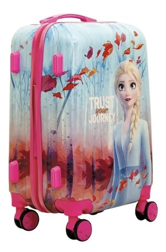 Image of ADSON Abs Kids Trolley 360 Rotating Luggage 360 Degree Wheels Non-Breakable 20 Inch Kids Hardsided Suitcase with 4 Wheels, 360 Degree Wheel Travel Trolley Bag