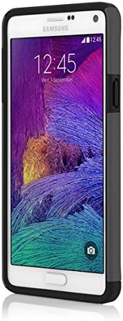 Samsung Galaxy Note 4 Case, Incipio [Shock Absorbing] DualPro Case for Samsung Galaxy Note 4-Thunder/Black
