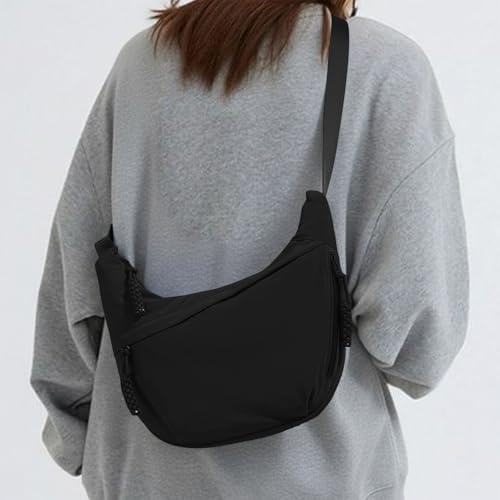 Bolso cruzado para mujer tipo nylon pequeño miniatura 1