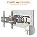 ELIVED Universal TV Mounting Hardware Kit Set with Box, Includes M4 M5 M6 M8 Screws, Washers, Spacers, Replacement Screws for TV VESA Mounting, Fit Most Flat/Curved TV/Monitor up to 80 Inch