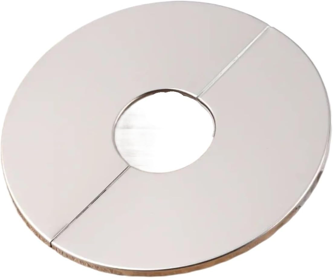 Wall Split Flange 3 Stainless Steel Faucet Decorative Covers, Pipe Wall Coverings(68x22x4mm)