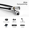 EBXYA XLR Cable Microphone Cable 20M Male to Female 3PIN Balanced XLR Lead DMX Patch Cables #5