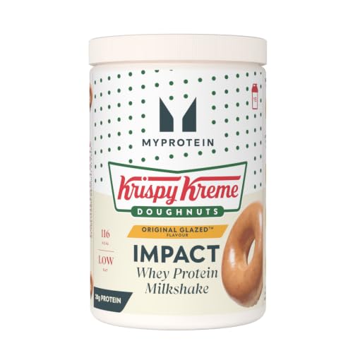 Myprotein Impact Whey Protein Shake, Krispy Kreme Original Glazed Doughnut, 15 Servings