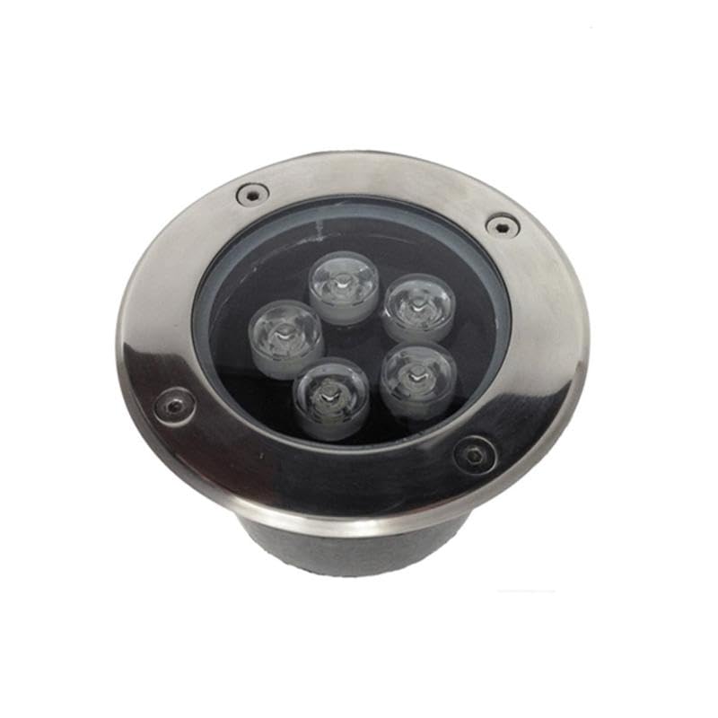 Spot LED Extérieur Encastrable IP65 220V Sol 5W 80° Ø130 - Blanc Froid 6000K - 8000K - SILAMP