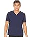 Bella + Canvas Unisex Jersey Short Sleeve V-Neck Tee, Navy, X-Small