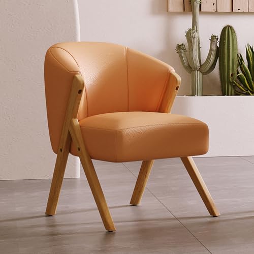 VRGT 1人掛け ソファ 一人掛け ソファー ソファ オレンジ 1人掛けソファ 一人がけ かわいい おしゃれ 北欧 無地 一人用 椅子 肘なし ダイニング 1pcs リビングチェア カフェ風 インテリア おしゃれ