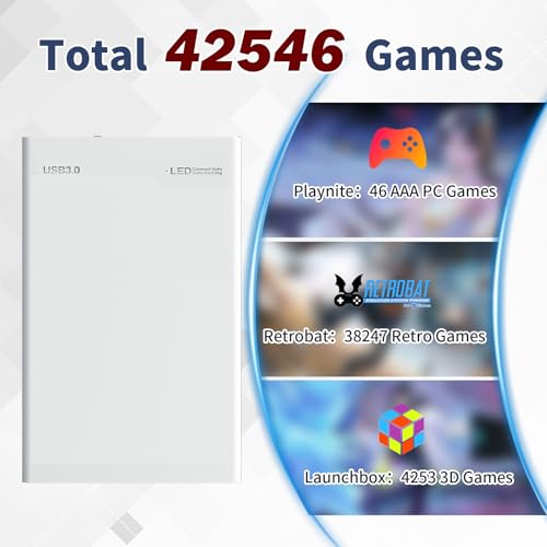 Yepyuth Retro Gaming Console Hdd With Built In 42,546 Games thumb #1