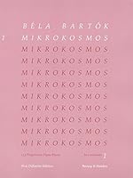 Mikrokosmos Piano Solo Volume 1 B00221B112 Book Cover