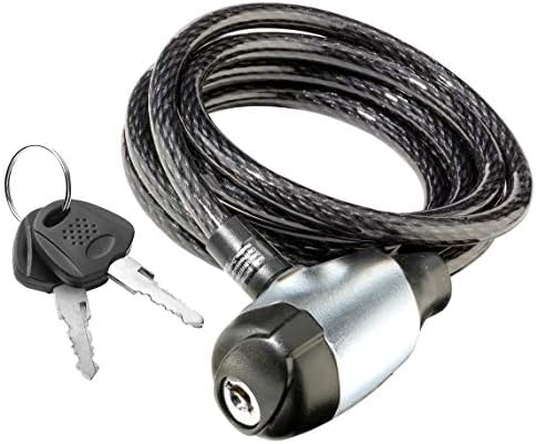 Schwinn Anti Theft Bike Lock, Security Level 1, Key Lock, 6 Foot