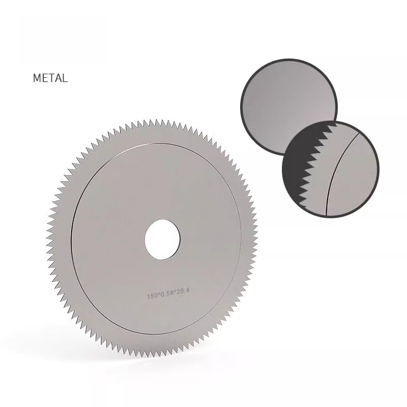 Fret Slotting Saw Blade 0.58mm Thin Kerf, Carbide Precision Slot Cutter for Table Saw, Guitar Fretboard Slotting Luthier Tool, Replacement for Fret Repair and Scale-Accurate Setup