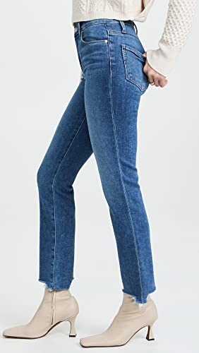PAIGE Women's Cindy Bay Jeans with Destroyed Hem4