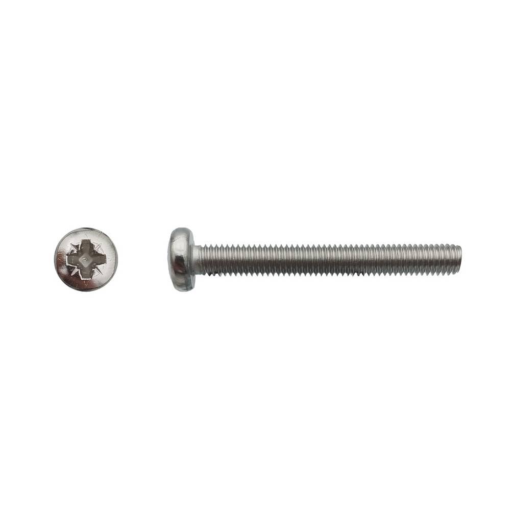 500 viti metalliche a testa cilindrica Pozidriv, 5 x 30 mm, DIN 7985, in acciaio inox A4, D-Work