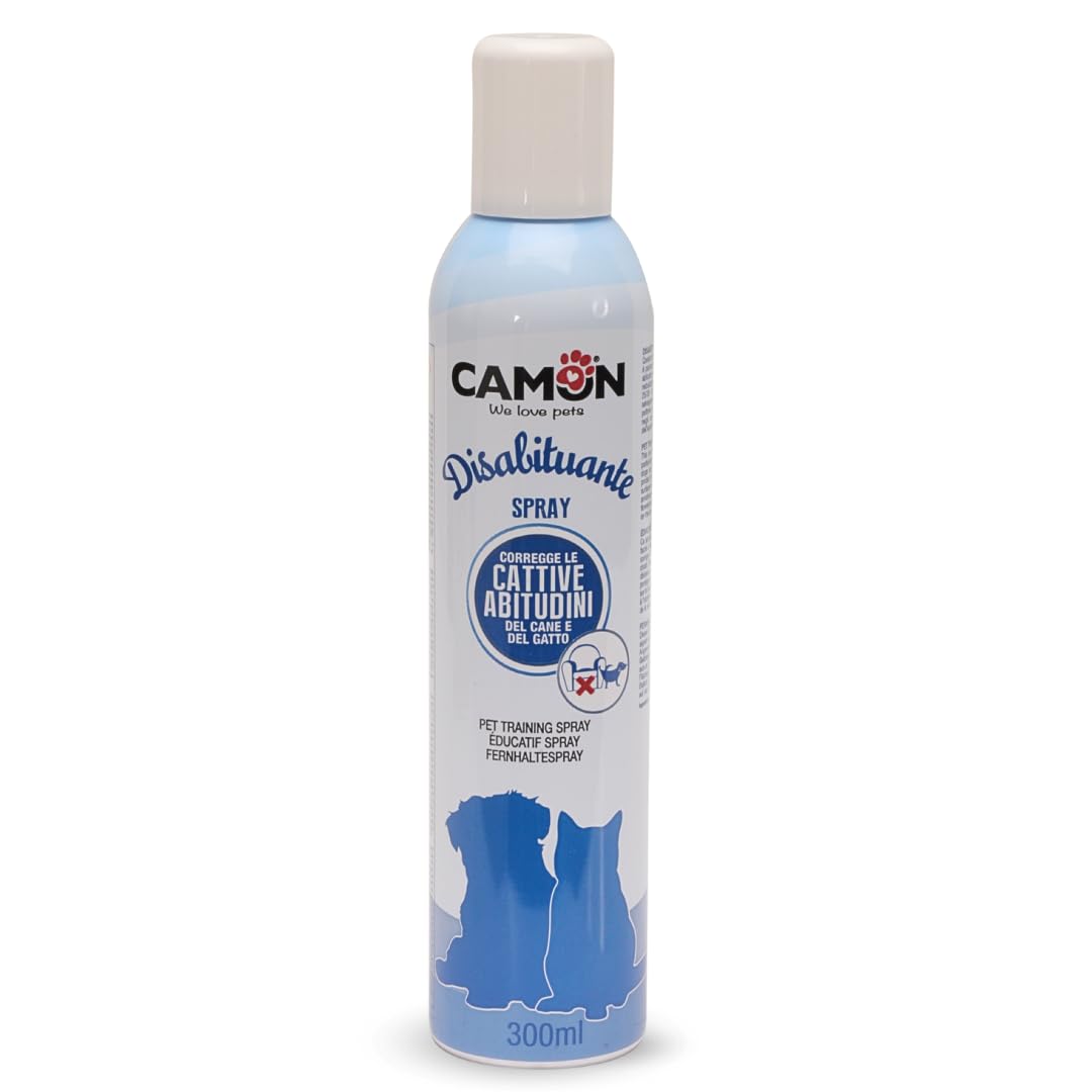 CAMON | Disabituante Spray per Cani e Gatti, 300ml, per Interni ed Esterni, Non Tossico