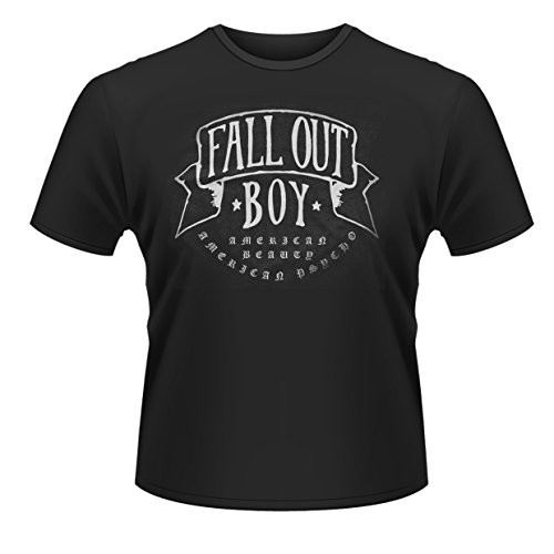 Photo de Plastic Head Fall Out Boy American Beauty T-Shirt, Noir, S Homme