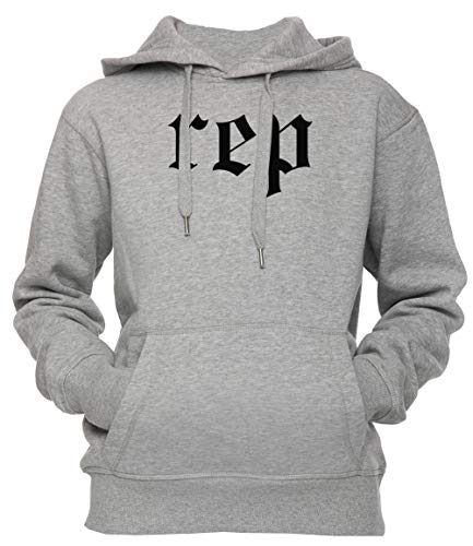 Erido Réputation Taylor Unisexe Homme Sweat À Capuche Sweat-Shirt Pull-Over Taille S Unisex Men's Women's Hoodie Grey Small Size S