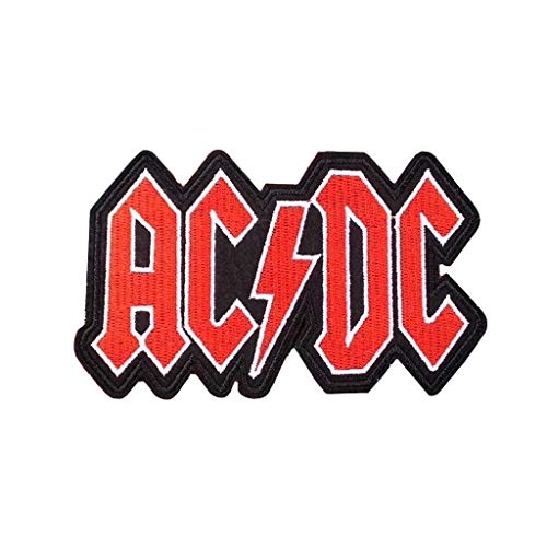 Kustom Factory Parche ACDC Rojo y Negro Cover