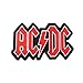Parche ACDC Rojo y Negro