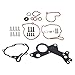 Joint Pompe A Vide 2L Tdi,038145209 Joint Pompe Tandem 1.9 Tdi Kit,Vacuum Fuel Tandem Pump Repair Set,Vacuum Fuel Tandem Pump Repair Kit 038145209 Replacement for 1.2TDI 1.4TDI 1.9TDI 2.0TDI 2.0SDI