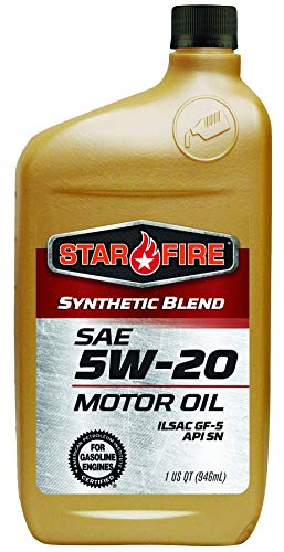 Aceite de Motor Starfire 5W-20 Mezcla Sintética 12 x 1qt