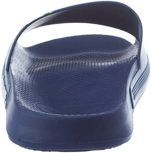 Havaianas Unisex Brasil Slide Sandal, Navy Blue, 8 UK