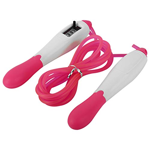 Festnight Corda de salto ajustável de 9.8ft com corda de salto contrária para a aptidão Home Trainni