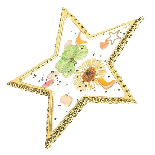 HONMEET マニキュアパレット 化粧品パレット ペイント デッサン カラー ディッシュ 星型ネイルパレット ネイルアートパレット ネイルアートペインティングパレット ネイルピース表示ツール 顔