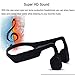 QT S Bone Conduction Headphones Bluetooth with Mic Titanium Lightweight Open-Ear Wireless Stereo Music IP65 Sweat Resistant Answer Phone Call for Running Hiking Driving Bicycling Earphone