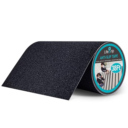 Lifegrip Anti Slip Traction Tape, 12 Inch x 38 Foot Friction Tape...