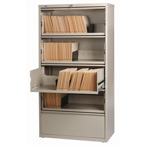 CommClad Hirsh HL8000 Series Wide Commercial Lateral Files Open Filing Unit Color: Putty