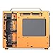 JONSBO/JONSPLUS Z20 Orange/Black Micro-ATX Mini Tower Pc Case,with Detachable Carrying Handle, Mini Size, High-Performance Hardware Compatible, Support 240AIO, H160mm Cooler,Orange/Black