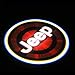2Pcs for Jeep Car Door Lights Logo Projector, Universal Wireless Car Door Led Projector Lights, Upgraded Car Door Welcome Logo Projector Lights for Jeep All Car Models