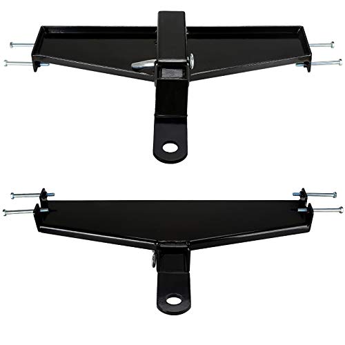 World 9.99 Mall Golf Cart Rear Seat Trailer Hitch With Receiver For Club Car Precedent 2004-Up, Step On Back Of Golf Cart #TOP2