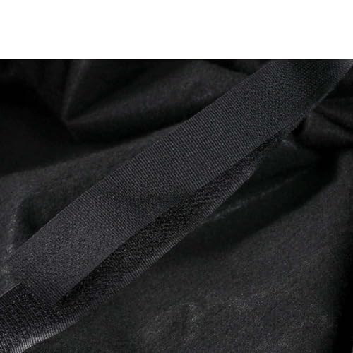 Housse de selle universelle moto scooter accessoire protection siège noir - 5