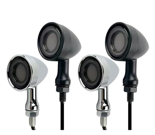 Luz trasera moto evita fallos de visibilidad con intermitentes bullet para Honda 4